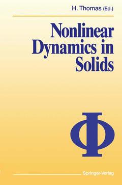 Couverture de l’ouvrage Nonlinear Dynamics in Solids
