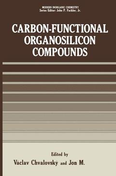 Cover of the book Carbon-Functional Organosilicon Compounds