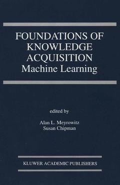 Cover of the book Foundations of Knowledge Acquisition