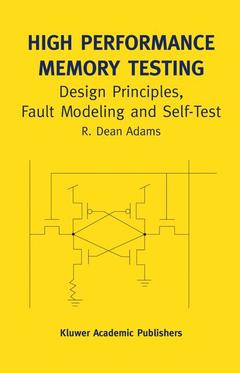 Couverture de l’ouvrage High Performance Memory Testing