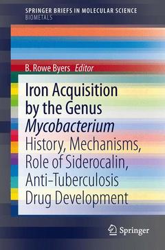 Cover of the book Iron Acquisition by the Genus Mycobacterium