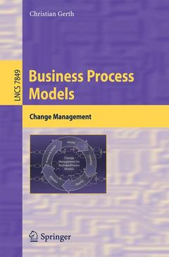 Couverture de l’ouvrage Business Process Models