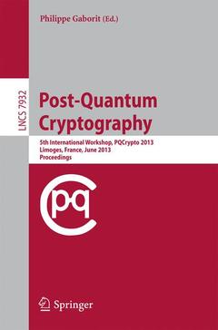 Couverture de l’ouvrage Post-Quantum Cryptography