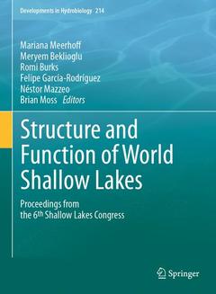 Couverture de l’ouvrage Structure and Function of World Shallow Lakes