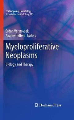 Couverture de l’ouvrage Myeloproliferative Neoplasms