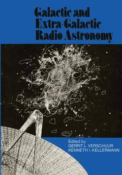 Couverture de l’ouvrage Galactic and Extra-Galactic Radio Astronomy