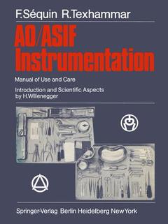 Couverture de l’ouvrage AO/ASIF Instrumentation