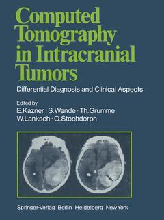 Cover of the book Computed Tomography in Intracranial Tumors