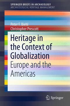 Cover of the book Heritage in the Context of Globalization