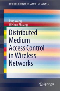 Couverture de l’ouvrage Distributed Medium Access Control in Wireless Networks
