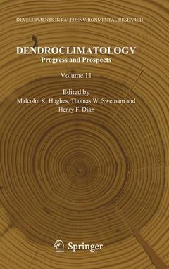 Couverture de l’ouvrage Dendroclimatology