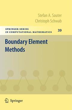 Couverture de l’ouvrage Boundary Element Methods