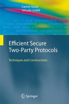 Couverture de l’ouvrage Efficient Secure Two-Party Protocols