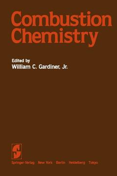 Couverture de l’ouvrage Combustion Chemistry
