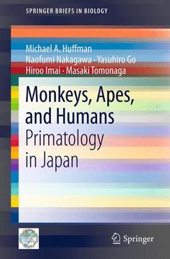 Cover of the book Monkeys, Apes, and Humans