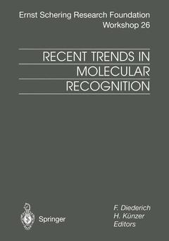 Couverture de l’ouvrage Recent Trends in Molecular Recognition