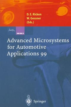 Couverture de l’ouvrage Advanced Microsystems for Automotive Applications 99