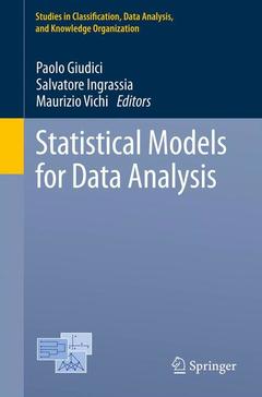 Couverture de l’ouvrage Statistical Models for Data Analysis