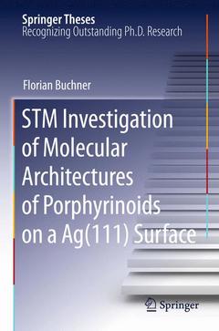 Couverture de l’ouvrage STM Investigation of Molecular Architectures of Porphyrinoids on a Ag(111) Surface