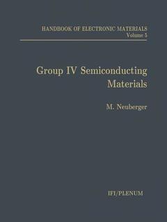 Couverture de l’ouvrage Handbook of Electronic Materials