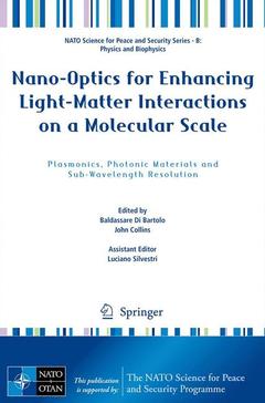 Cover of the book Nano-Optics for Enhancing Light-Matter Interactions on a Molecular Scale