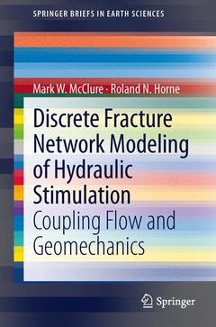 Couverture de l’ouvrage Discrete Fracture Network Modeling of Hydraulic Stimulation