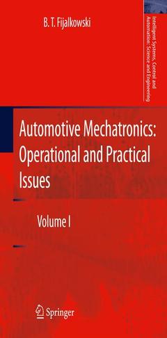Couverture de l’ouvrage Automotive Mechatronics: Operational and Practical Issues