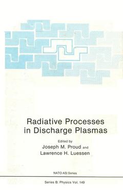 Couverture de l’ouvrage Radiative Processes in Discharge Plasmas