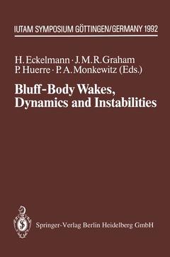 Cover of the book Bluff-Body Wakes, Dynamics and Instabilities