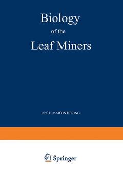 Couverture de l’ouvrage Biology of the Leaf Miners