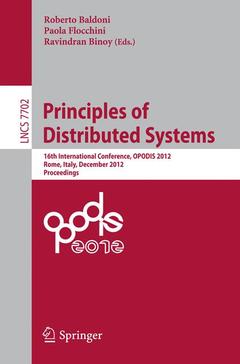 Cover of the book Principles of Distributed Systems