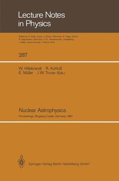 Cover of the book Nuclear Astrophysics