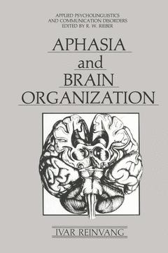 Couverture de l’ouvrage Aphasia and Brain Organization