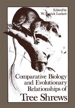 Couverture de l’ouvrage Comparative Biology and Evolutionary Relationships of Tree Shrews