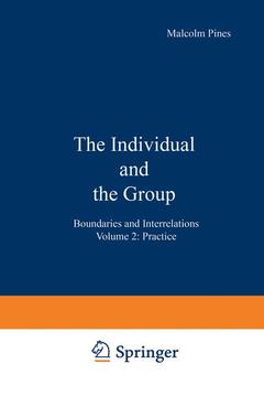 Couverture de l’ouvrage The Individual and the Group