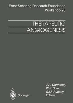Couverture de l’ouvrage Therapeutic Angiogenesis