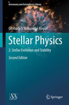 Couverture de l’ouvrage Stellar Physics