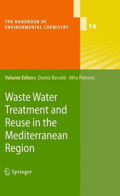 Couverture de l’ouvrage Waste Water Treatment and Reuse in the Mediterranean Region