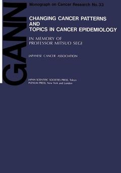 Cover of the book Changing Cancer Patterns and Topics in Cancer Epidemiology