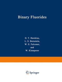 Couverture de l’ouvrage Binary Fluorides