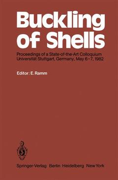 Couverture de l’ouvrage Buckling of Shells