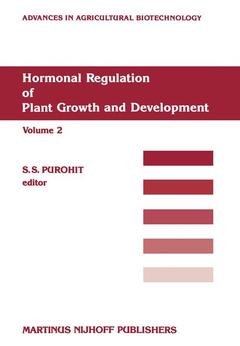 Couverture de l’ouvrage Hormonal Regulation of Plant Growth and Development