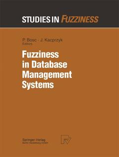 Cover of the book Fuzziness in Database Management Systems