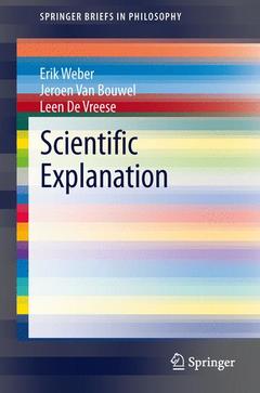 Couverture de l’ouvrage Scientific Explanation