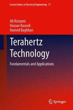 Couverture de l’ouvrage Terahertz Technology