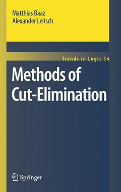 Couverture de l’ouvrage Methods of Cut-Elimination