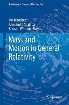 Couverture de l’ouvrage Mass and Motion in General Relativity