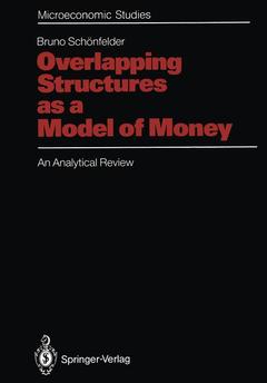 Couverture de l’ouvrage Overlapping Structures as a Model of Money