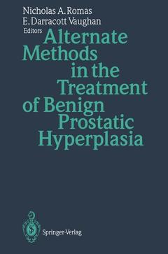 Couverture de l’ouvrage Alternate Methods in the Treatment of Benign Prostatic Hyperplasia