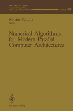 Couverture de l’ouvrage Numerical Algorithms for Modern Parallel Computer Architectures
